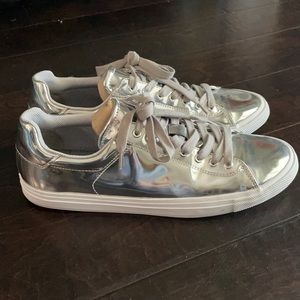 Zara man size 9 mirror finish shoe